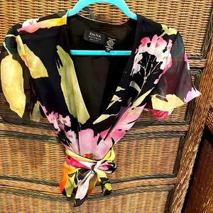Wrap Blouse by Dana Buchman Petites